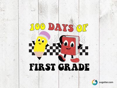 100 Days of School Celebration, Best for students, best on t-shirt, best to be applied with heat transfer vinyl