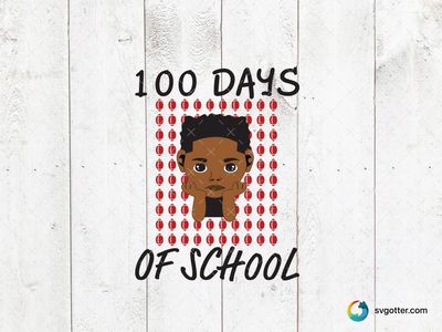 100 Days of School Celebration, Best for students, best on t-shirt, best to be applied with heat transfer vinyl