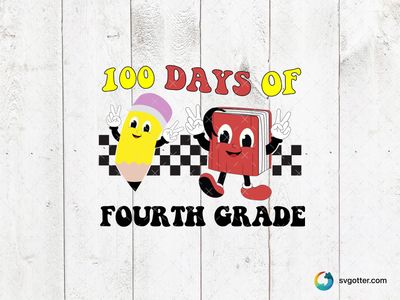 100 Days of School Celebration, Best for students, best on t-shirt, best to be applied with heat transfer vinyl
