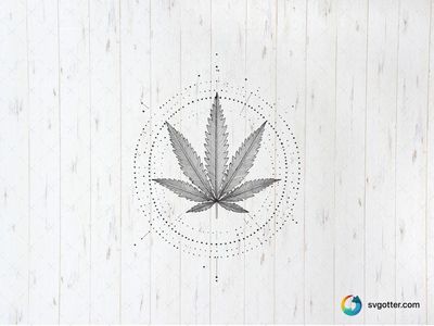 Abstract Cannabis Leaf Design, Best for activists, best on wall art, best to be applied with screen printing