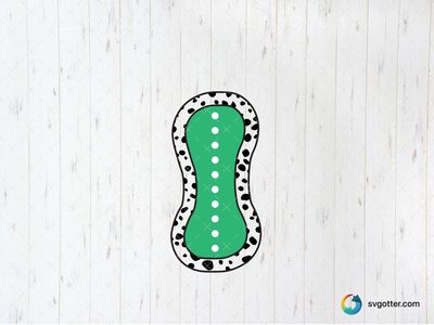 Abstract Green Font Design, Best for artist, best on wall art, best to be applied with digital design