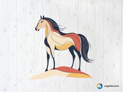 Abstract Horse Art, Best for artists, best on wall art, best to be applied with sublimation