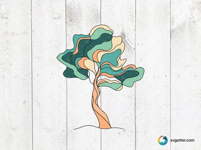 Abstract Pine Tree Art, Best for artists, best on wall art, best to be applied with sublimation