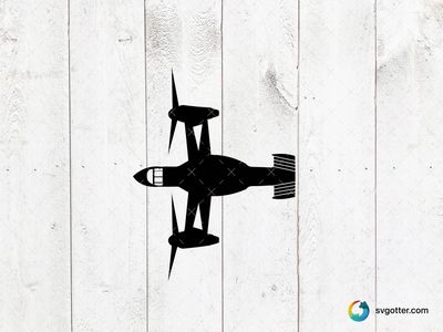Airplane Silhouette, Best for aviation enthusiasts, best on wall art, best to be applied with print and cut