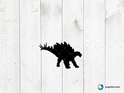 Ankylosaurus Silhouette, Best for dinosaur enthusiasts, best on t-shirts, best to be applied with screen printing