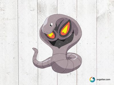 Arbok Pokemon Illustration, Best for Pokemon fans, best on t-shirt, best to be applied with screen printing