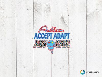 Autism Awareness Advocate, Best for activists, best on t-shirt, best to be applied with heat transfer vinyl