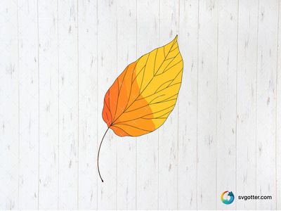 Autumn Leaf Illustration, Best for nature lovers, best on wall art, best to be applied with sublimation