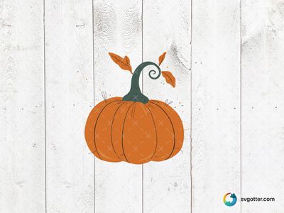 Autumn Pumpkin Illustration, Best for holiday enthusiast, best on wall art, best to be applied with sublimation