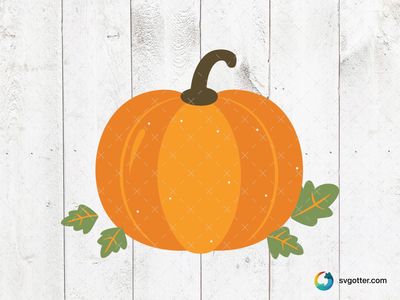 Autumn Pumpkin Illustration, Best for holiday enthusiast, best on tote bag, best to be applied with sublimation