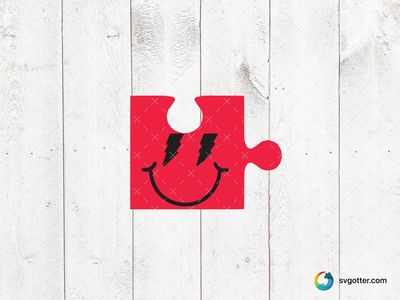 Awareness Puzzle Piece, Best for activists, best on t-shirt, best to be applied with screen printing