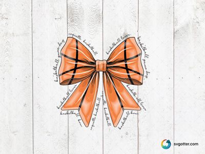 Basketball Coquette Bow, Best for sports fan, best on t-shirt, best to be applied with heat transfer vinyl