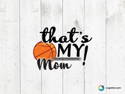 Basketball Mom Design, Best for mom, best on t-shirt, best to be applied with heat transfer vinyl