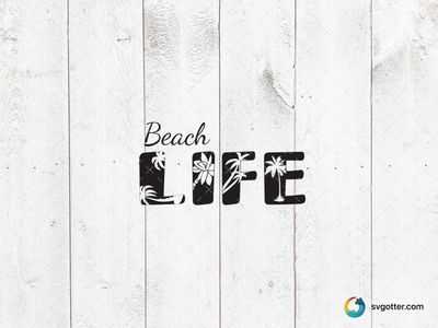 Beach Life Design, Best for vacation enthusiasts, best on t-shirt, best to be applied with sublimation