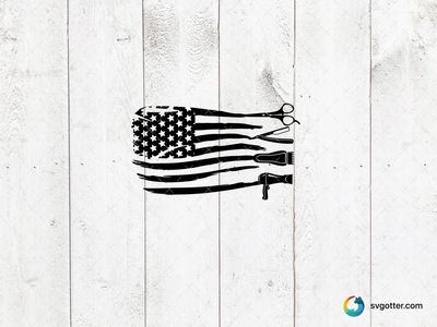 Beauty Tools American Flag, Best for beauty enthusiasts, best on t-shirt, best to be applied with screen printing