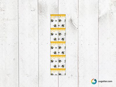 Bee and Honey Drip Stationery, Best for artists, best on notebook cover, best to be applied with print and cut