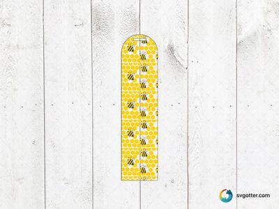 Bee Pattern Stationery, Best for students, best on notebook cover, best to be applied with paper crafting