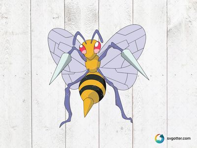 Beedrill Pokemon, Best for Pokemon fans, best on t-shirt, best to be applied with screen printing