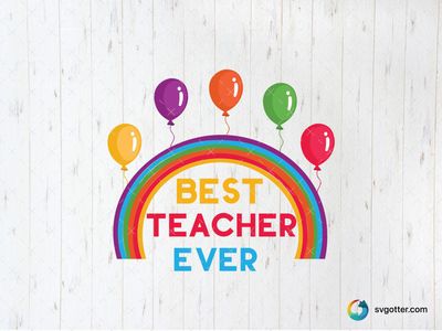 Best Teacher Ever Design, Best for teacher, best on t-shirt, best to be applied with sublimation
