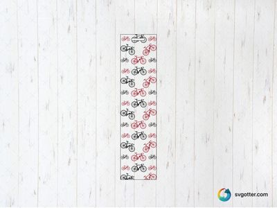 Bicycle Pattern Design, Best for cyclists, best on tote bag, best to be applied with sublimation
