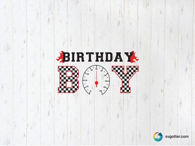 Birthday Boy Racing Theme, Best for boy, best on t-shirt, best to be applied with heat transfer vinyl