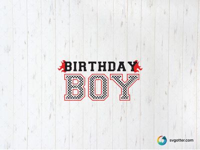Birthday Boy Racing Theme, Best for birthday celebrant, best on t-shirt, best to be applied with heat transfer vinyl