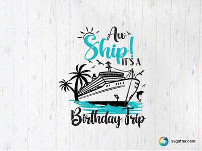 Birthday Trip Design, Best for traveler, best on t-shirt, best to be applied with heat transfer vinyl