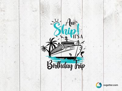 Birthday Trip Summer Design, Best for birthday celebrant, best on t-shirt, best to be applied with heat transfer vinyl