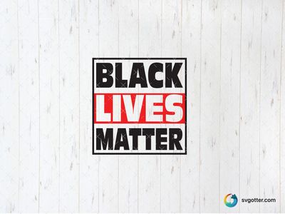 Black Lives Matter Logo, Best for activists, best on t-shirt, best to be applied with screen printing