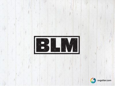 BLM Logo, Best for activists, best on t-shirt, best to be applied with screen printing