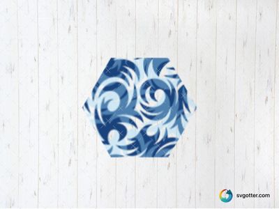 Blue Abstract Keychain Design, Best for everyone, best on keychains, best to be applied with sublimation