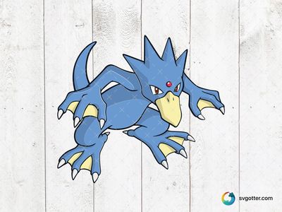 Blue Pokemon Character, Best for Pokemon fans, best on t-shirt, best to be applied with screen printing