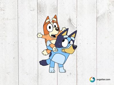 Bluey and Friend Playtime, Best for children, best on t-shirt, best to be applied with sublimation