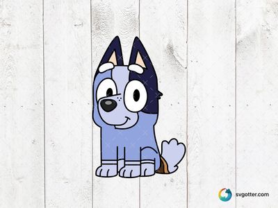Bluey Cartoon Character, Best for children, best on t-shirt, best to be applied with sublimation