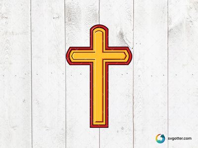 Bold Cross Design, Best for Christians, best on wall art, best to be applied with sublimation
