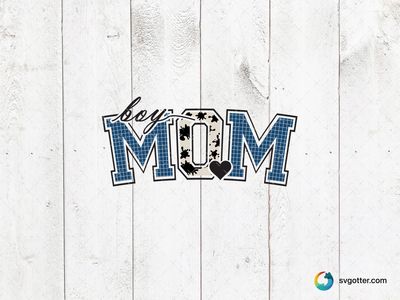 Boy Mom Design, Best for moms, best on t-shirts, best to be applied with heat transfer vinyl