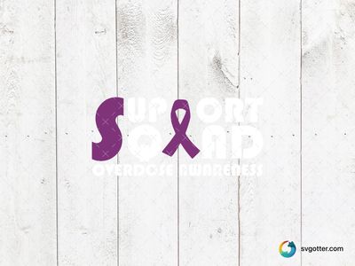 Cancer Awareness Ribbon, Best for activists, best on t-shirt, best to be applied with screen printing