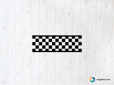 Checkered Finish Line, Best for sports fans, best on t-shirt, best to be applied with screen printing