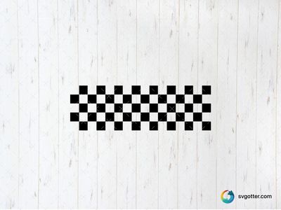 Checkered Flag Pattern, Best for sports fan, best on t-shirt, best to be applied with screen printing