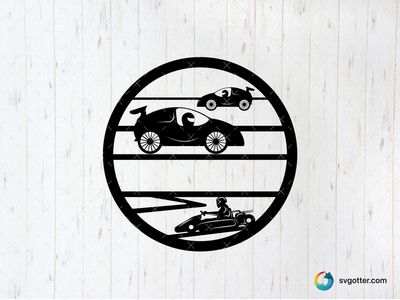 Checkered Flag Racing Icon, Best for sports fans, best on t-shirt, best to be applied with screen printing