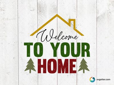 Christmas Home Greeting, Best for holiday enthusiast, best on wall art, best to be applied with sublimation