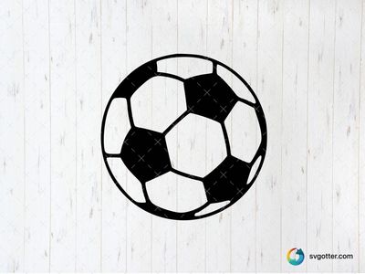 Classic Soccer Ball, Best for sports fans, best on t-shirt, best to be applied with screen printing