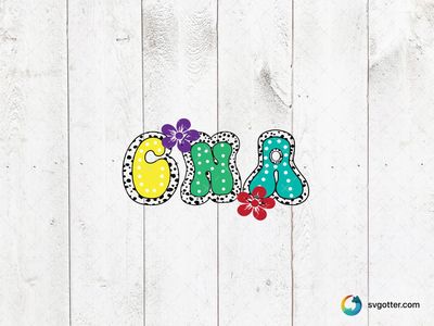 CNA Floral Design, Best for nurses, best on t-shirt, best to be applied with heat transfer vinyl