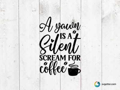 Coffee Cup Silhouette, Best for coffee lovers, best on mug, best to be applied with sublimation