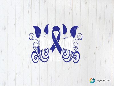 Colon Cancer Awareness Design, Best for health advocates, best on t-shirt, best to be applied with screen printing