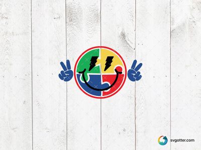 Colorful Awareness Emblem, Best for activists, best on t-shirt, best to be applied with screen printing