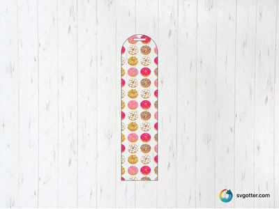 Colorful Donut Pattern, Best for food lovers, best on tote bag, best to be applied with sublimation