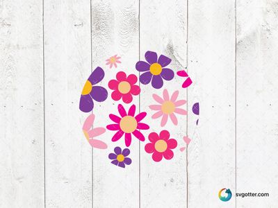 Colorful Floral Keychain, Best for flower lovers, best on keychains, best to be applied with sublimation
