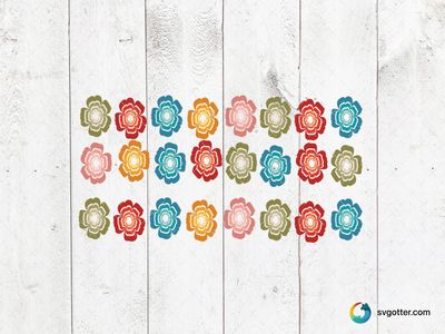 Colorful Floral Pattern, Best for artists, best on mug, best to be applied with sublimation