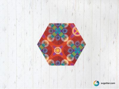 Colorful Geometric Keychain, Best for artist, best on keychain, best to be applied with sublimation